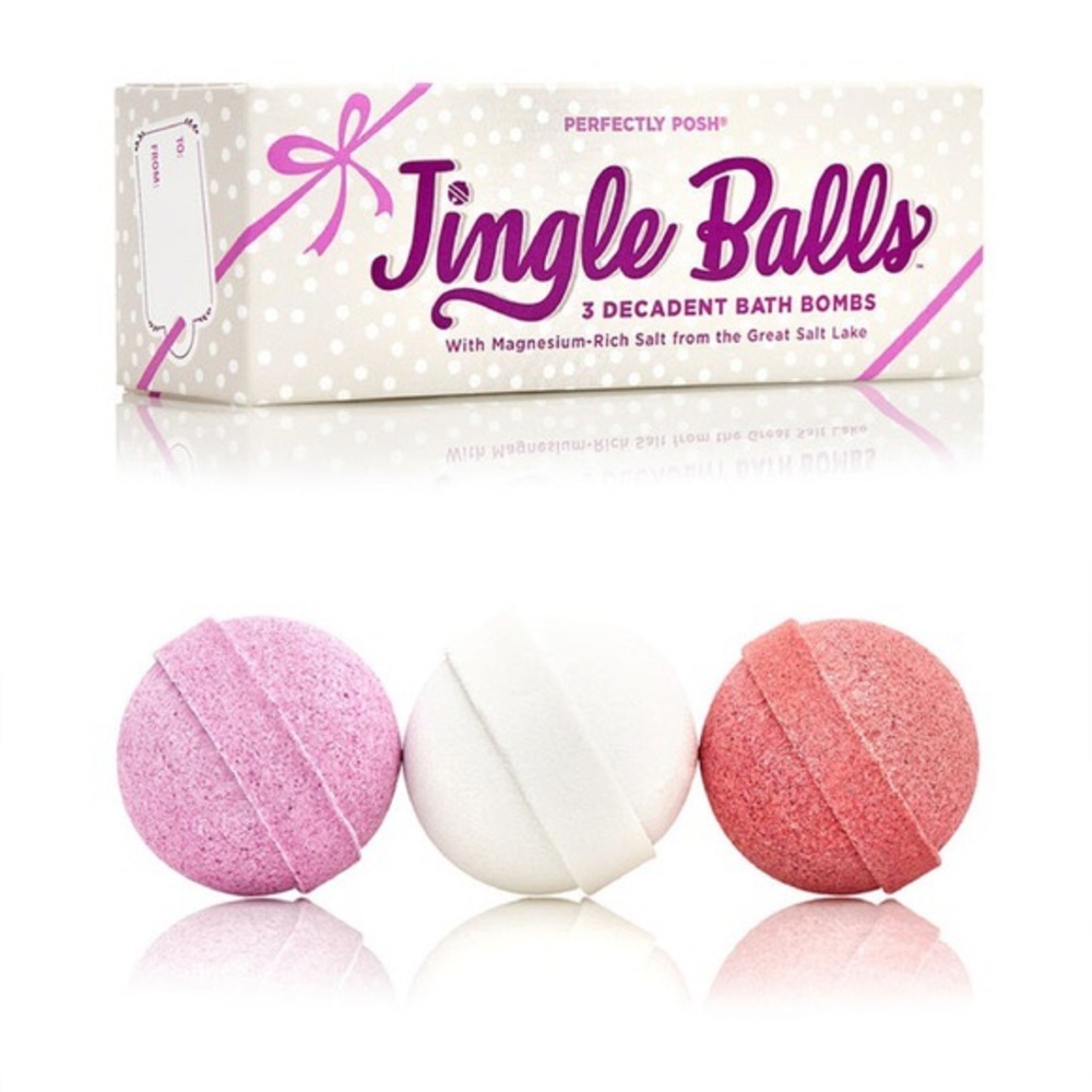 Bath Bombs Perfectly Posh Jingle Balls
